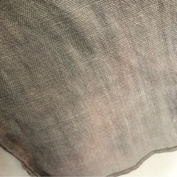 Fenini Linen and Ribbed Cotton Shirt/Jacket - Medium - Picture 15 of 16